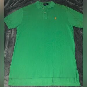 Polo by Ralph Lauren Size L Gently Used Light Green Short Sleeve Polo